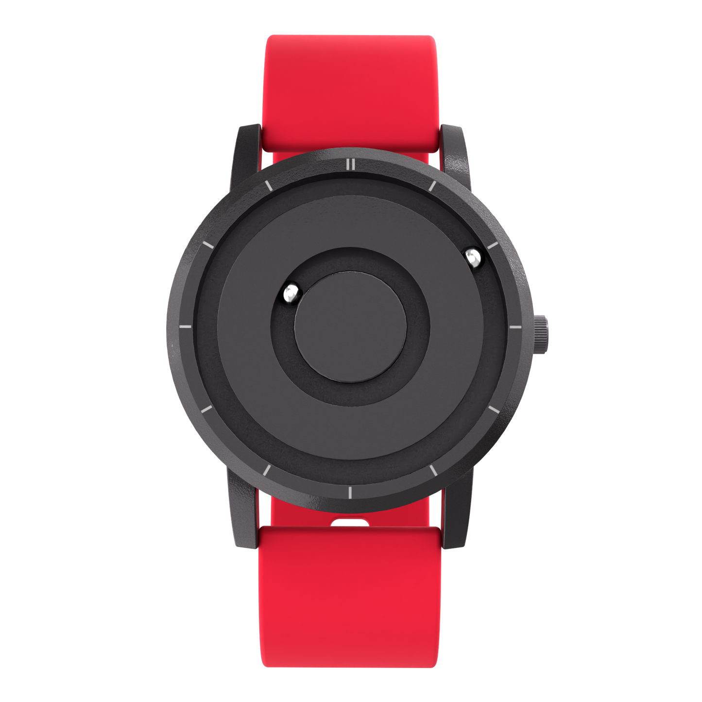 Jupiter Black silicone red