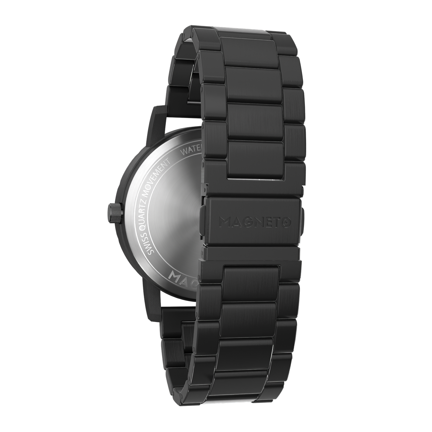 Jupiter Black bracelet en acier inoxydable noir