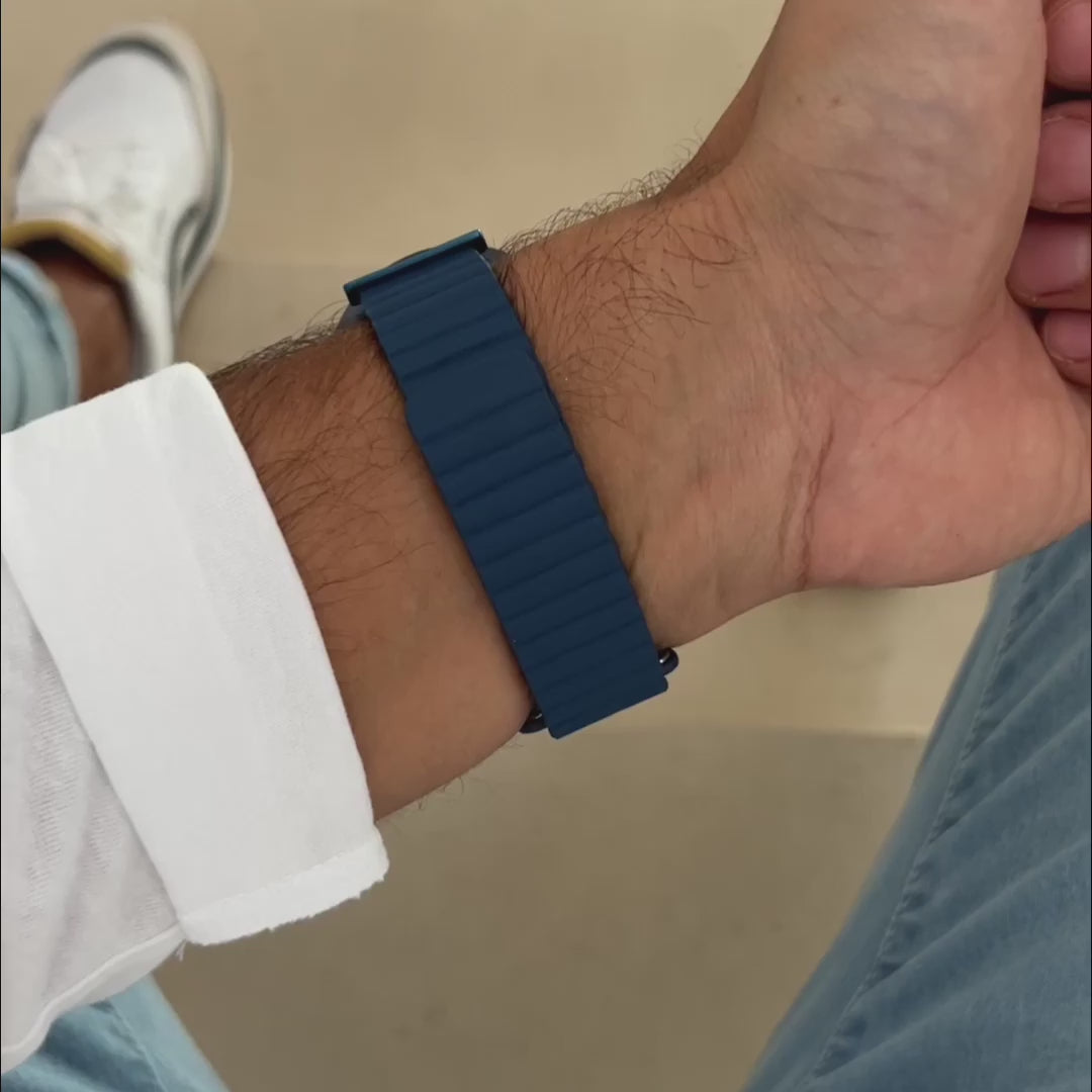 Magneto Watch - Primus Blue Kunstleder Magnetisch Blau - Lifestyle - Video