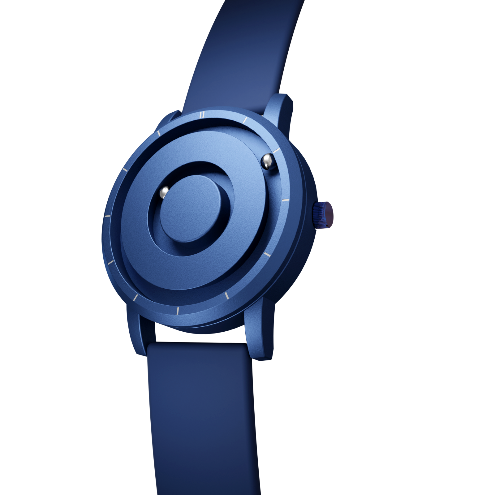 MAGNETO Jupiter Blue Silicone Blue Wristwatch – Magneto Watch