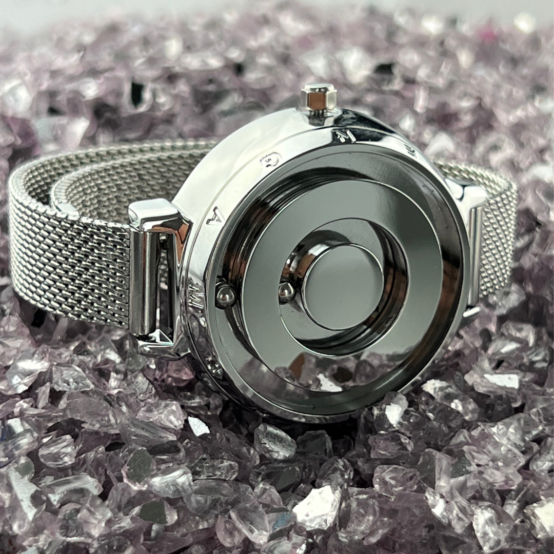 Buy EUTOUR Men's Watch Magneto Watch Magnetic Watches Minimalist Unisex  Quartz Watch with Stainless Steel Mesh Bracelet 40mm Online at  desertcartKUWAIT